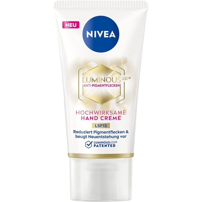 NIVEA Luminous 630 Crème pour les mains anti-décoloration 50ml