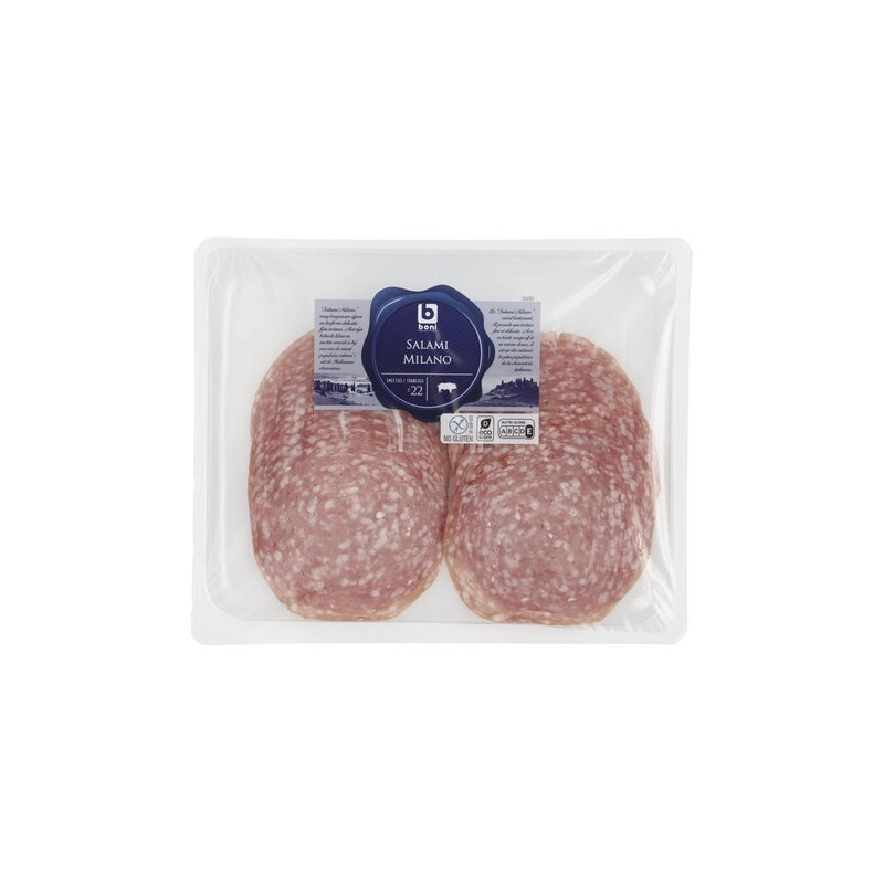 BONI Salami Milano SG 22 tranches 150g