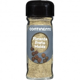Continente Épices Poivre noir moulu 48g