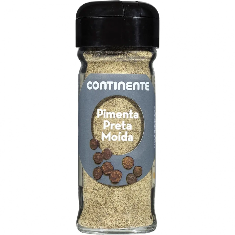Continente Spices Ground black pepper 48g