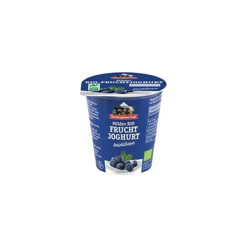 BERCHTESGADENER Yaourt Myrtille Bio 150g