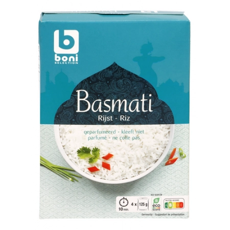 BONI Riz basmati 4x125g