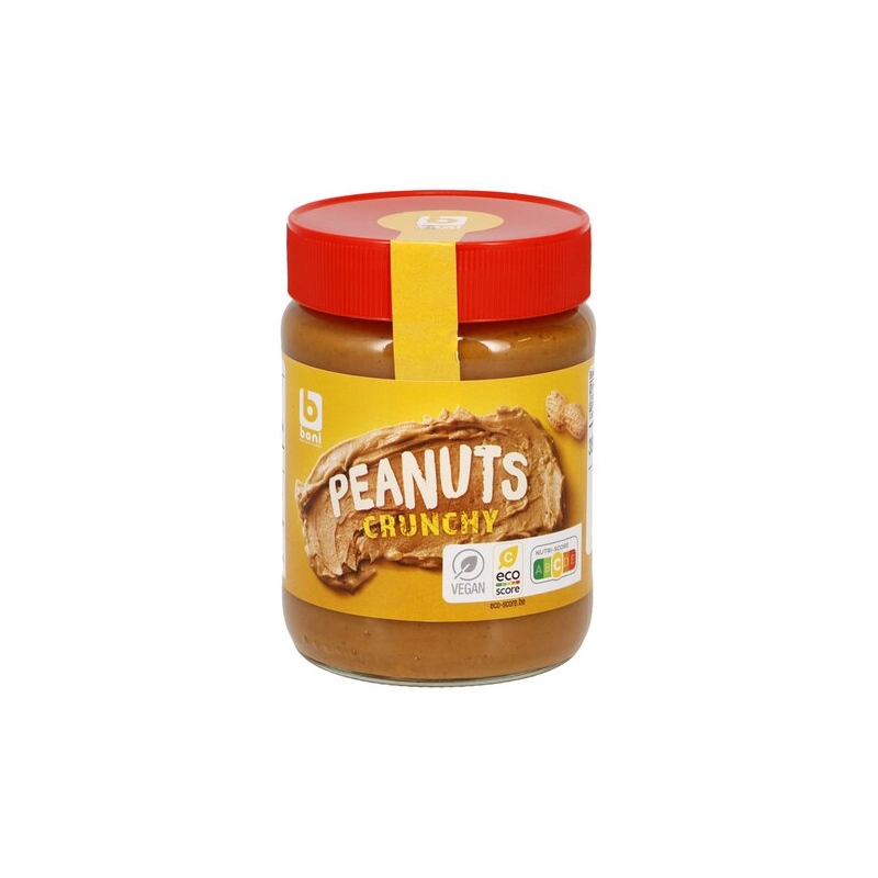 BONI Peanuts crunchy pâte à tartiner 350g
