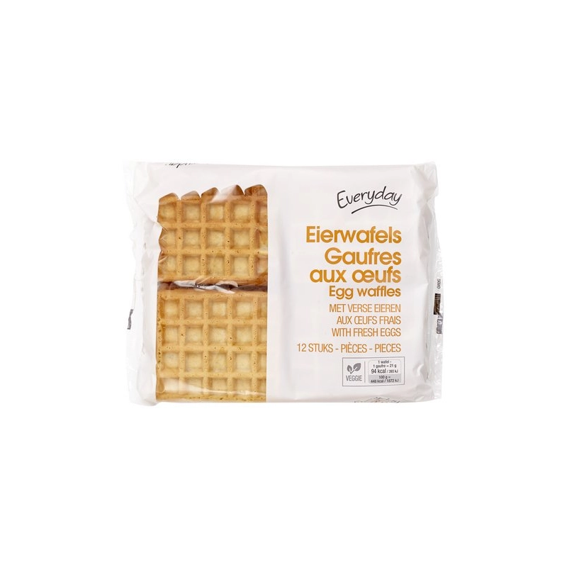 EVERYDAY Gaufres aux oeufs 12x21g