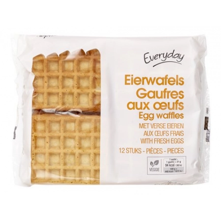 EVERYDAY Gaufres aux oeufs 12x21g