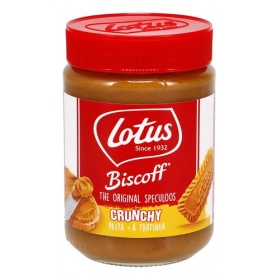 LOTUS BISCOFF pâte à tartiner speculoos crunchy 400g