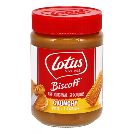 LOTUS BISCOFF pâte à tartiner speculoos crunchy 400g
