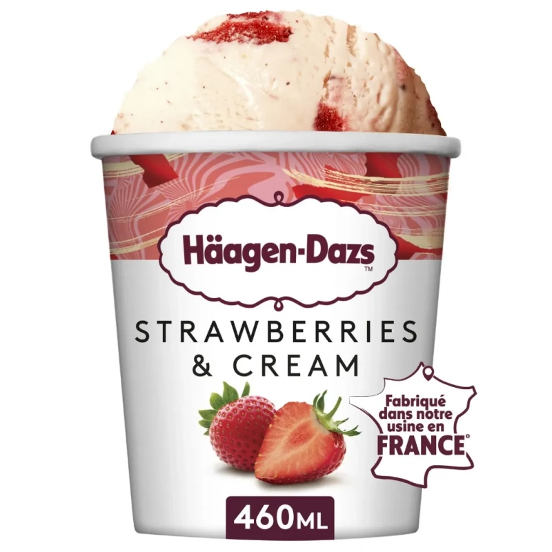 HÄAGEN-DAZS Glace Fraise 460ml