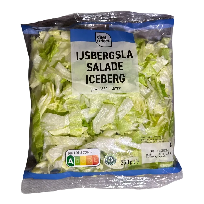 CHEF SELECT - Salade Iceberg lavée 250g