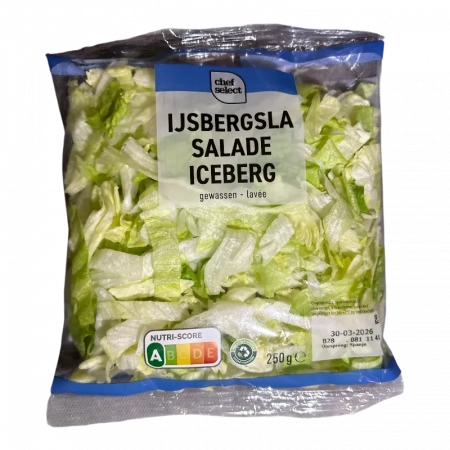 CHEF SELECT - Salade Iceberg lavée 250g