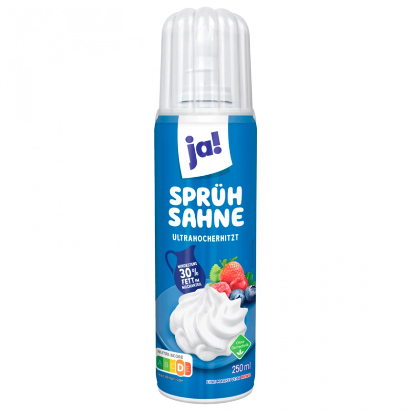 JA! Crème fouettée en spray 250ml