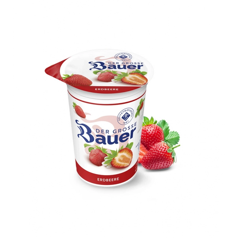 BAUER Yaourt fraise 250g
