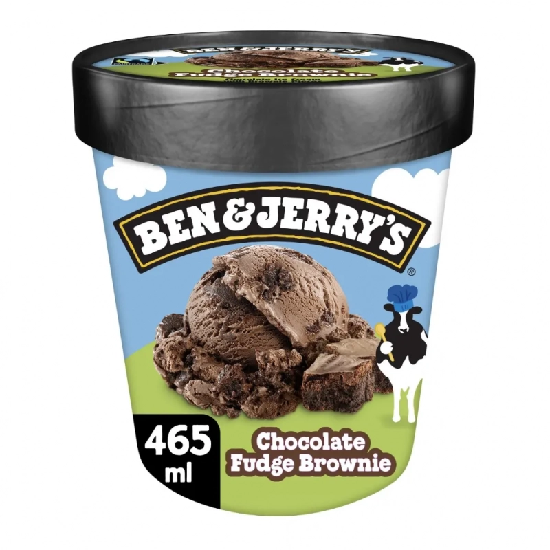 Ben & Jerry's Glace Chocolate Fudge Brownie 465ml