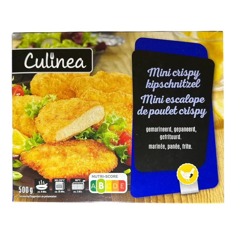 Culinea Mini knuspriges Hähnchenschnitzel 500g