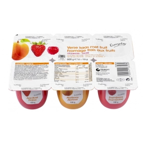 EVERYDAY Yaourt frais fruits 6x100g