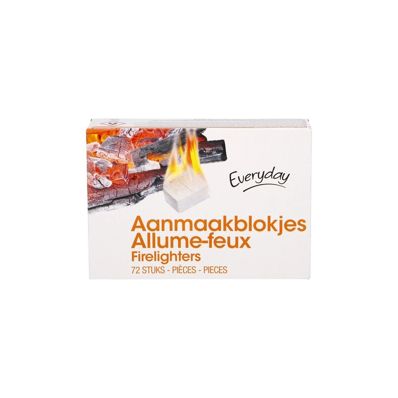 EVERYDAY Allume-feu Blocs 72 pièces