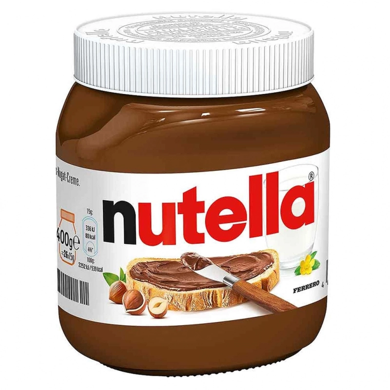 Nutella Pâte à Tartiner aux Noisettes et Cacao 400g