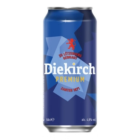 DIEKIRCH Premium bière 4,8% canette 50cl