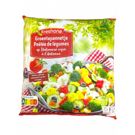 FRESHONA Poêlée de légumes à l'italienne 750g