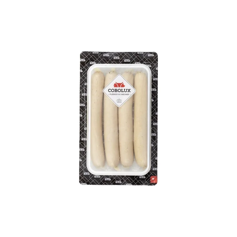 COBOLUX Grillwurst Saucisses 4 pièces