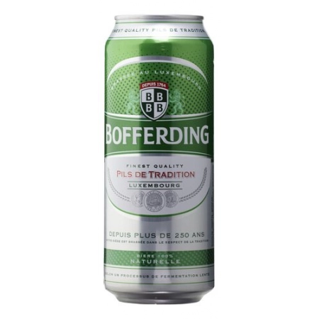 BOFFERDING pils 4,8% vol canette 50cl