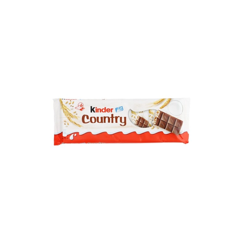 KINDER Country Chocolat aux céréales 141g