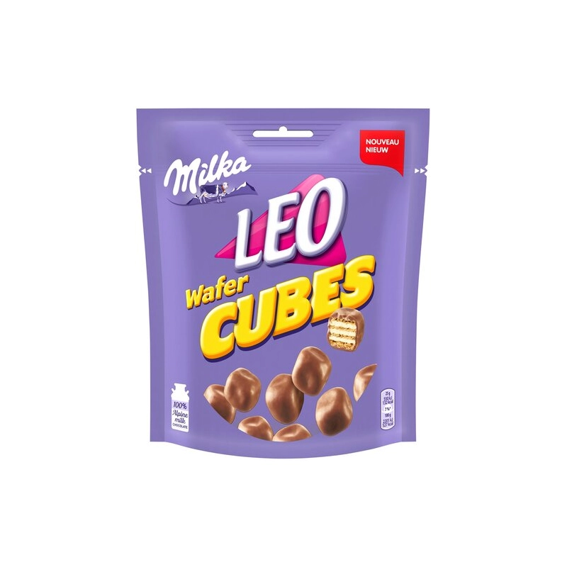 MILKA Leo wafer cubes 150g