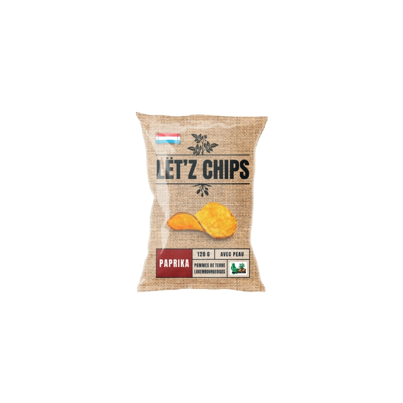 Lët'z Chips Paprika 120g