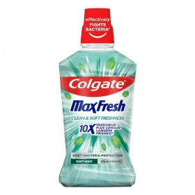 Colgate Max Fresh Soft Mint mouthwash 500ml