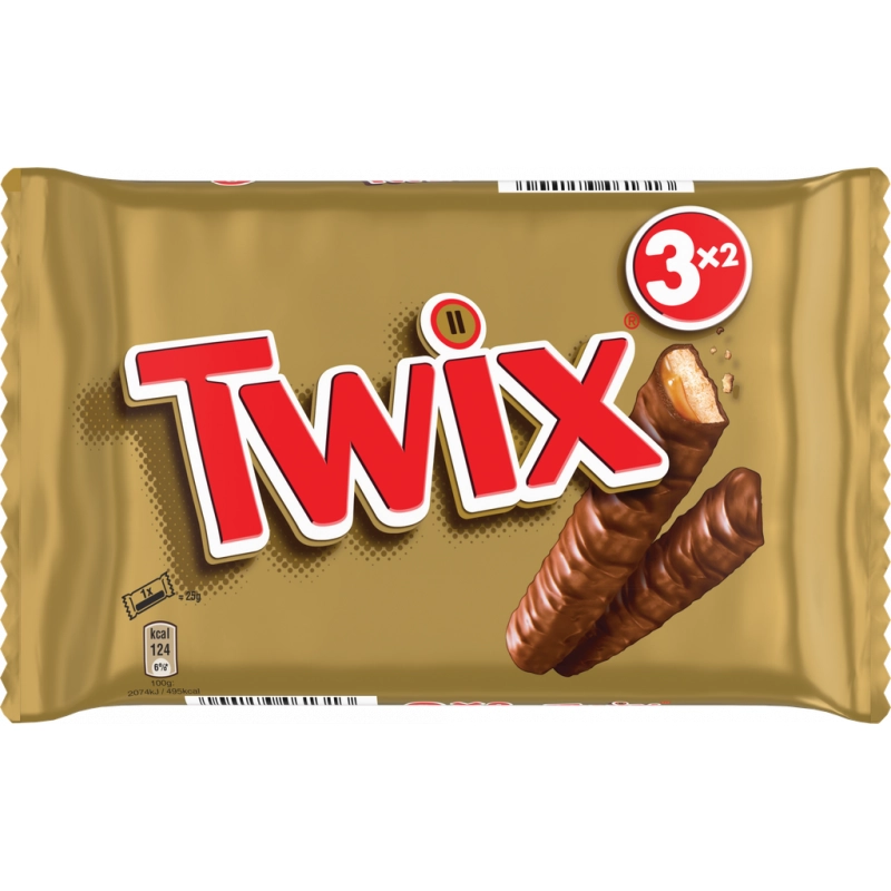 Twix Chocolate Bars 150g