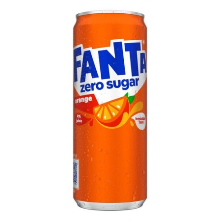 FANTA No Sugar Orange 33cl