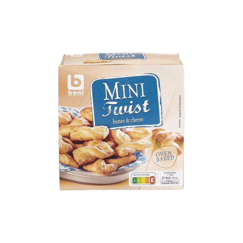 BONI Mini Twist Butter & Cheese 75g