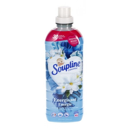 Soupline Énergie 60 doses Jasmin & Fleurs Blanches 1,28L