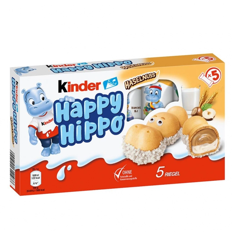 Kinder Happy Hippo noisette 103,5g