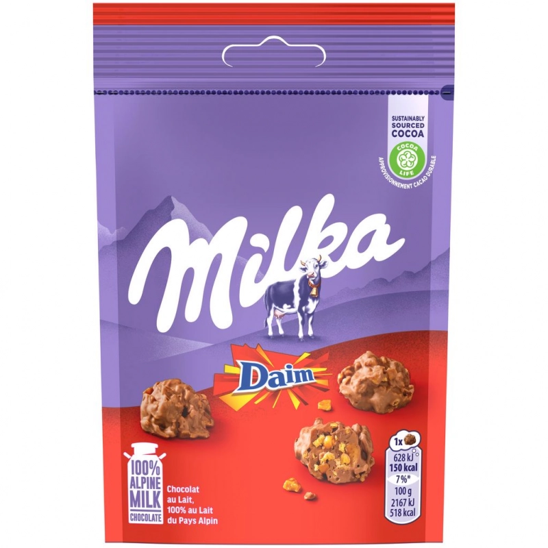 Milka Snax Daim 145g
