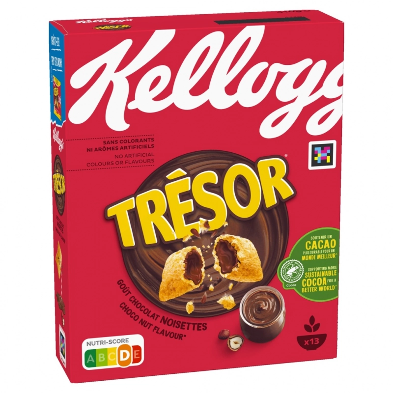 Kellogg's Trésor chocolate hazelnuts 410g