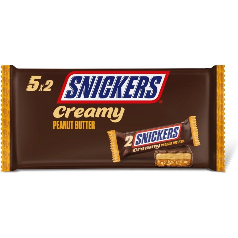 Snickers Creamy Peanut butter 5x2 barres 182,5g