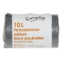 EVERYDAY Sacs-poubelles gris 40x10L