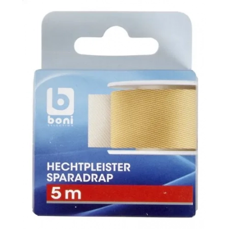 BONI Sparadrap en coton 5m x 2,5cm