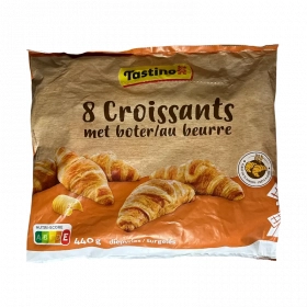 TASTINO Croissants au beurre 8 pièces 440g