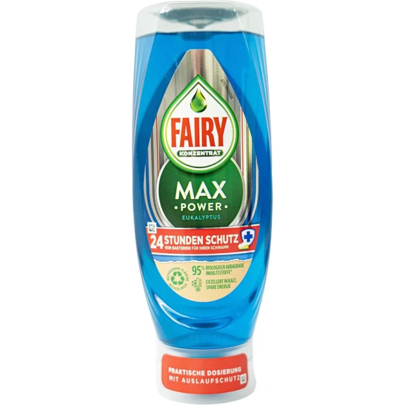 Fairy Max Power  Liquide vaisselle antibactérien 545ml