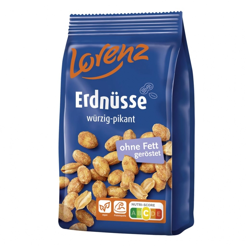 Lorenz Cacahuètes Piquantes Grillées 150g