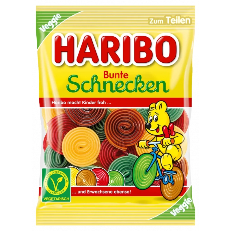 Haribo Bunte Schnecken 160g