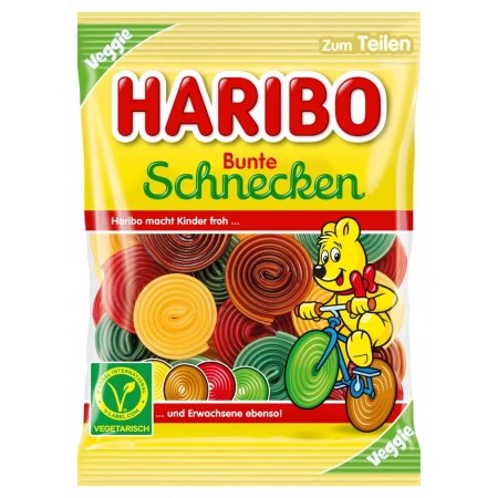 Haribo Bunte Schnecken 160g