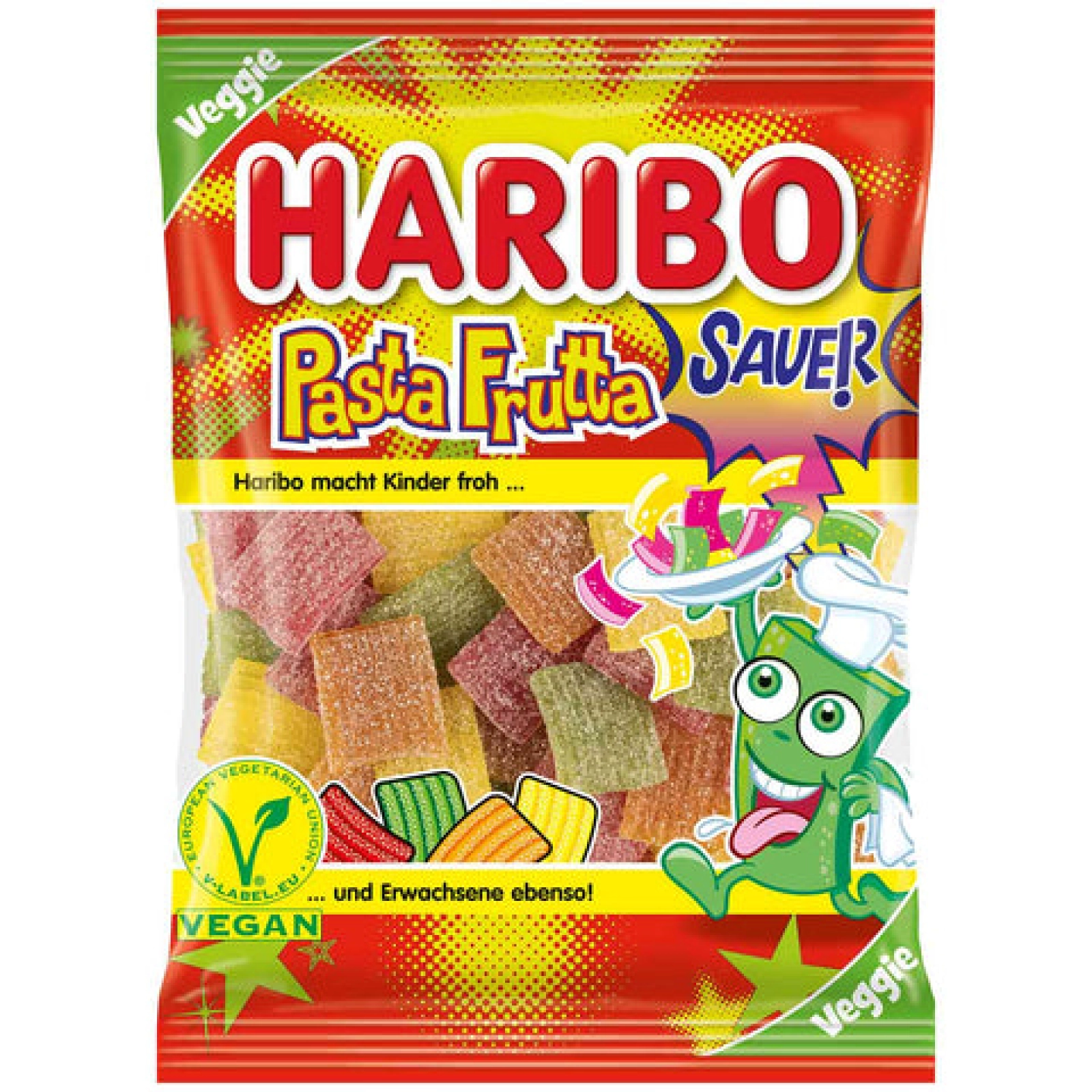 Haribo Macarrão Fruta 160g