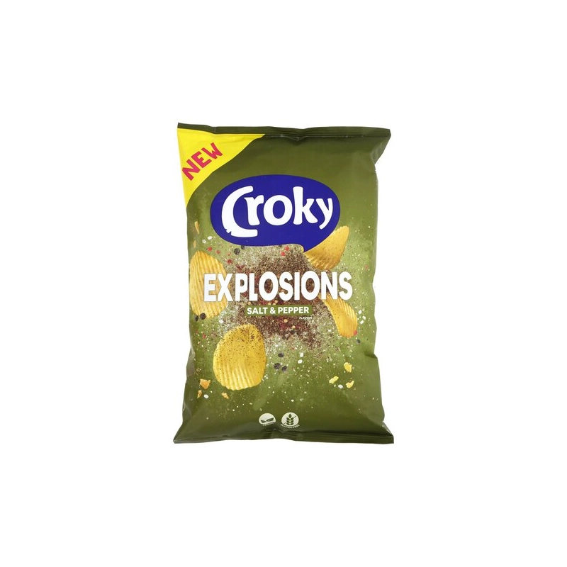 CROKY Explosions Salt & Pepper 150g