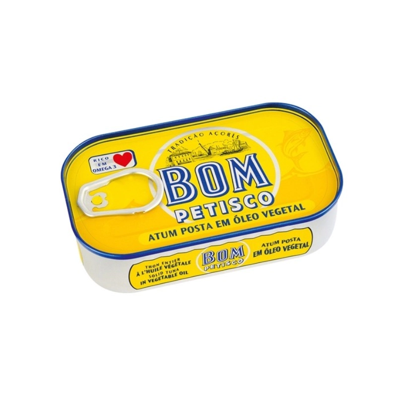 BOM PETISCO Thon à l'huile végétale 120g