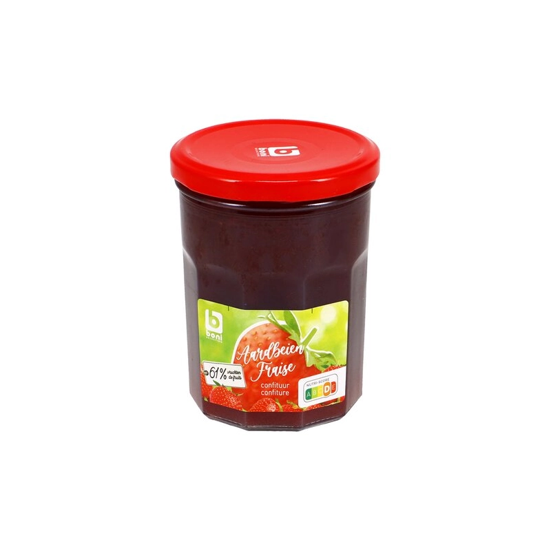 BONI Confiture 61% Fraises 450g