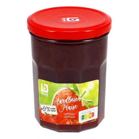 BONI Confiture 61% Fraises 450g