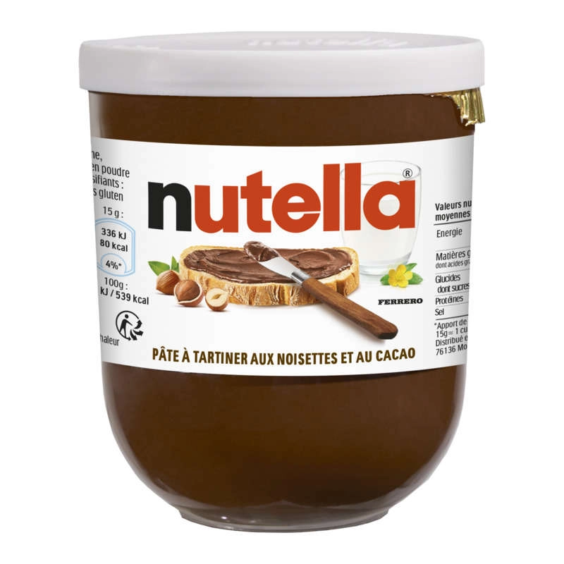Nutella pâte à tartiner aux noisettes 200g